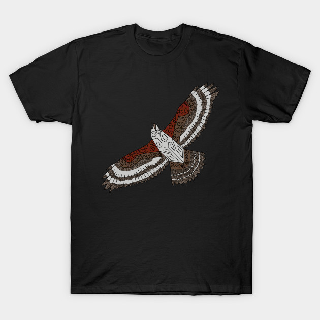 Paul's cancer support hawk by Toonatwilldesigns